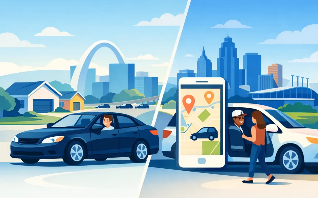 Private Car Versus Rideshare for Kansas City Trips